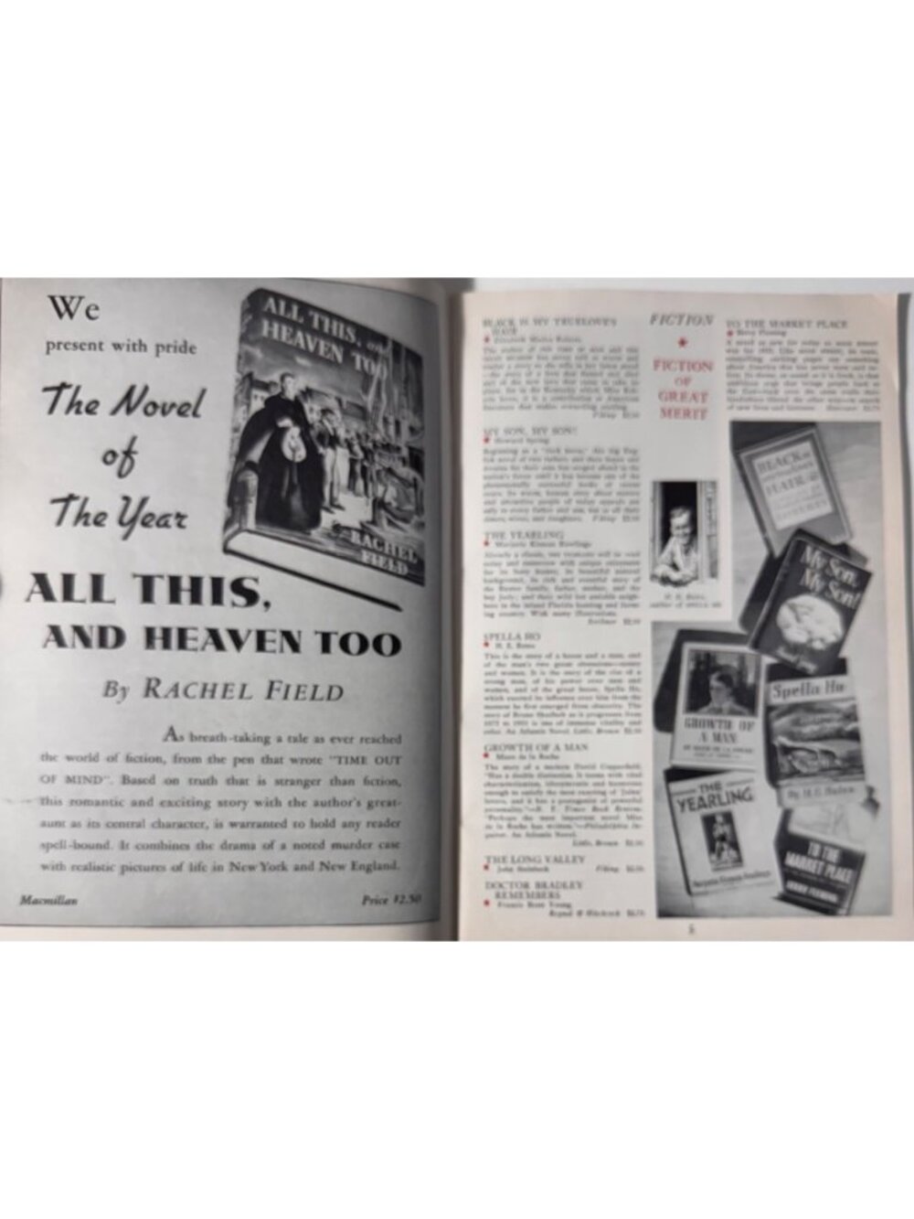 Vintage 1938 "A Christmas Bulletin Of The Best Books" catalogPowers Rare Mpls MN - Picture 7 of 16